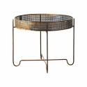 Stolik boczny \'Thomas L\' - Mosiądz/żelazo