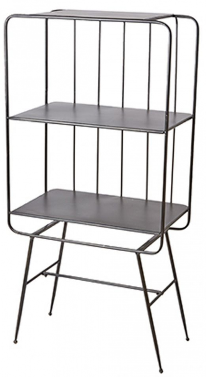 Regał \'Industrial\' 2 - Szary w grupie Meble / Półki i przechowywanie / Regały na książki w Reforma (797-664-00)