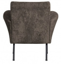 Fotel \'Muse\' - Szary/ Brązowy