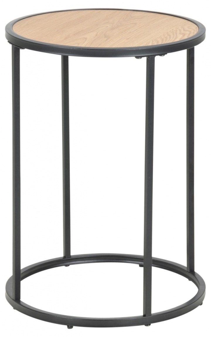 Stolik \'Hydra\' 40cm - Naturalny/Czarny w grupie Meble / Stoły / Stoliki boczne w Reforma (80710)