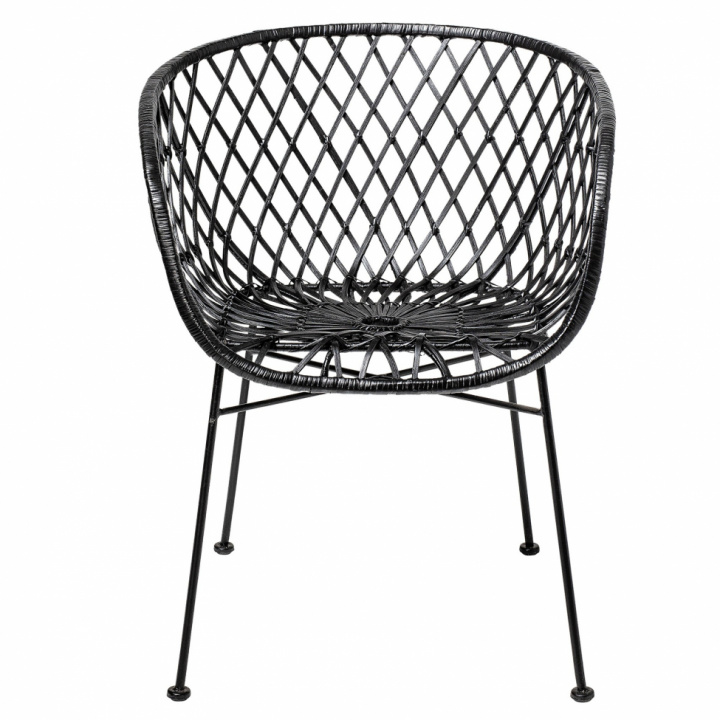 Fotel \'Kama\' - Czarno/Wicker w grupie Meble / Meble ogrodowe / Fotele ogrodowe w Reforma (82041305)