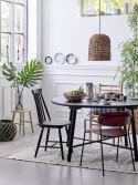 Stół jadalny \'Lope\' 140cm Okrągły - Czarny