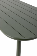 Stół ogrodowy \'Calana\' – zielony/metalowy
