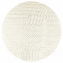 Okrągły dywan \'Devon\' 120cm - Kremowy