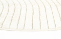 Okrągły dywan \'Devon\' 120cm - Kremowy