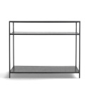 Stolik \'Hydra\' 120cm - Czarny/Szary