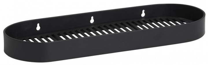 Półka z rowkiem \'SOTRA\' - Czarny w grupie Meble / Półki i przechowywanie / Półki ścienne w Reforma (8753)