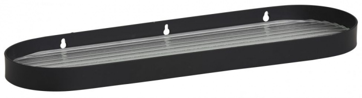 Półka z szkłem \'SOTRA\' S - Czarny w grupie Meble / Półki i przechowywanie / Półki ścienne w Reforma (8754)