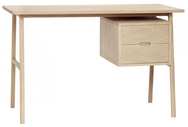 Biurko \'Architect\' - Biały pigmentowany Dąb w grupie Meble / Stoły / Biurka w Reforma (880503F)