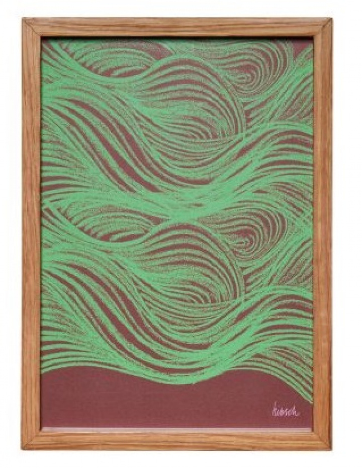 Ramka \'Hello\' - Naturalny w grupie Wystrój / Dekoracja / Obrazy i plakaty w Reforma (881932)