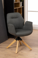 Krzesło \'Bjuv\' - Ciemnoszare
