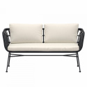 Sofa \'Isola\' - czarno-beżowa