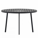 Stół jadalny \'Giardini\', okrągły, 120 cm - czarny