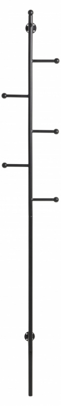 Wieszak na ubrania \'Ljusdal\' 24cm - Czarny