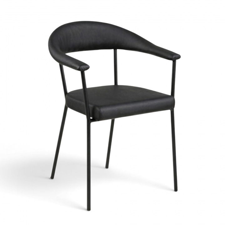 Krzesło \'Gandia\' - Czarny w grupie Meble / Meble do siedzenia / Krzesła w Reforma (99566)