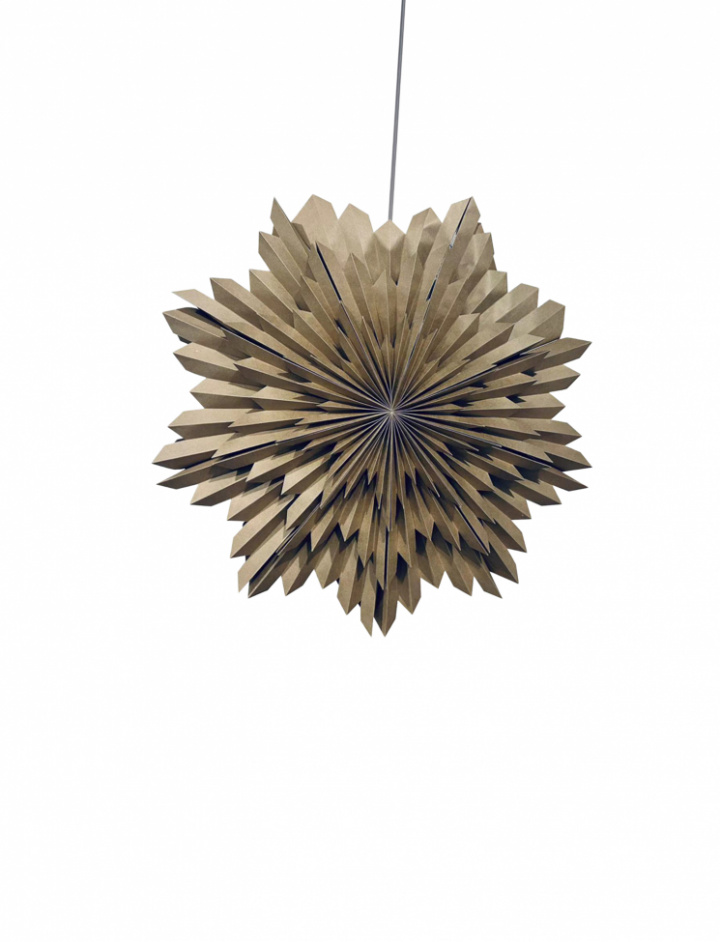 Gwiazda adwentowa \'Oslo\' 80cm - Brązowa w grupie Oświetlenie / Lampy / Oświetlenie świąteczne w Reforma (ADST-brown)