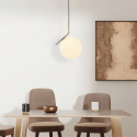Lampa sufitowa \'Bellini\' L - Mosiądz