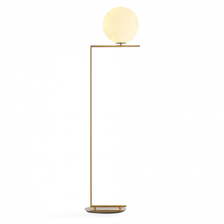 Lampa podłogowa \'Creme Satin\' - Mosiądz w grupie Oświetlenie / Lampy / Lampy podłogowe w Reforma (ALM-3061-F)