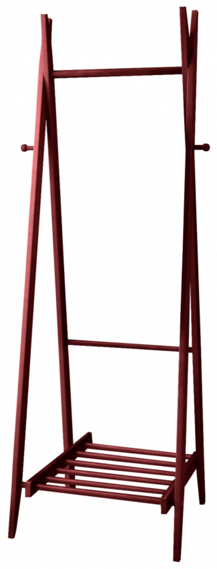 Wieszak na ubrania z półką na buty \'Confident\' - Orzech w grupie Meble / Półki i przechowywanie / Wieszaki na ubrania w Reforma (AMZ-4-walnut)