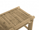 Stolik kawowy/ławka ogrodowa \'Bambu\' - Naturalny