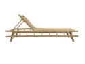 Leżak \'Bambu\' - Naturalny