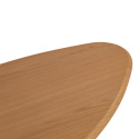 Stolik kawowy \'Uovo\' 116.5x73cm - Naturalny