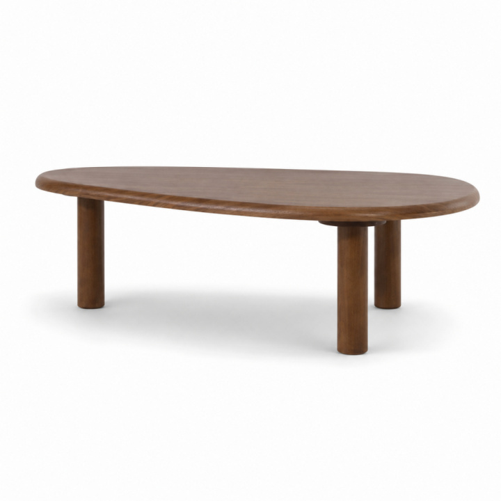 Stolik kawowy \'Uovo\' 116.5x73cm - Orzech w grupie Meble / Stoły / Stolik kawowy w Reforma (BCT-L116-walnut)