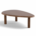 Stolik kawowy \'Uovo\' 116.5x73cm - Orzech