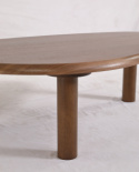 Stolik kawowy \'Uovo\' 116.5x73cm - Orzech