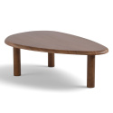 Stolik kawowy \'Uovo\' 116.5x73cm - Orzech