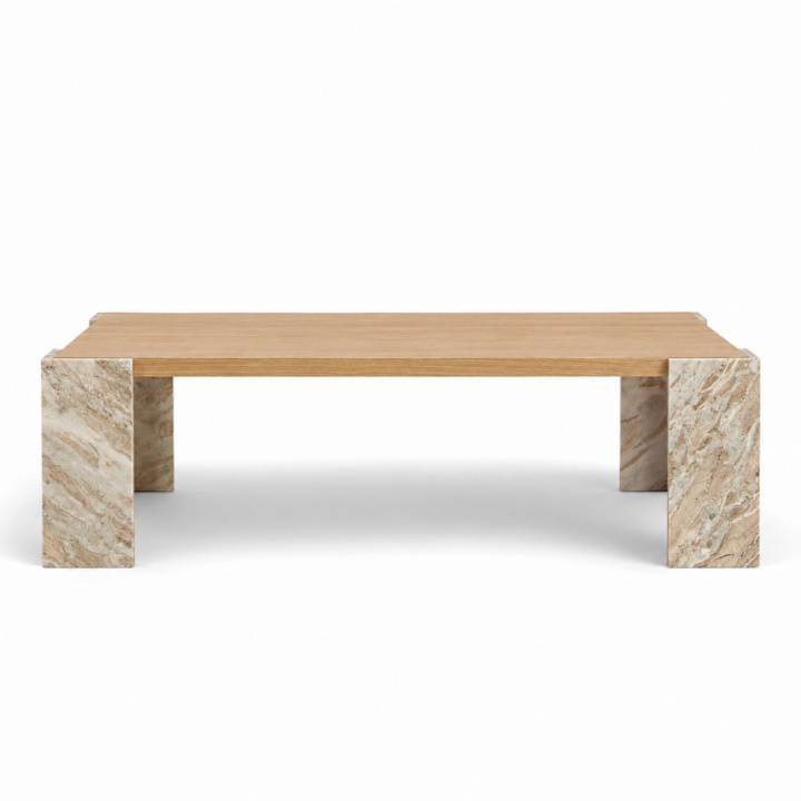 Stolik kawowy \'Monte\' 115x75cm - Naturalny w grupie Meble / Stoły / Stolik kawowy w Reforma (BCT-M115-oak)