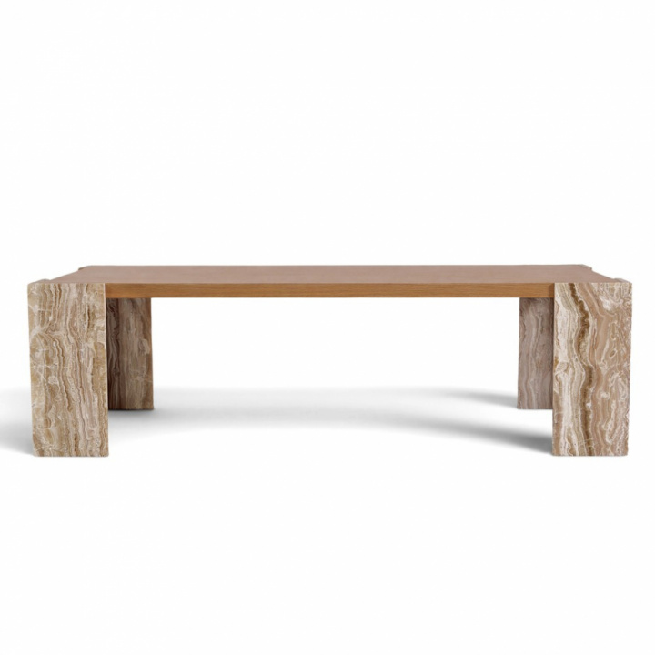 Stolik kawowy \'Monte\' 115x75cm - Naturalny w grupie Meble / Stoły / Stolik kawowy w Reforma (BCT-M115-oak)