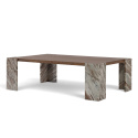 Stolik kawowy \'Monte\' 115x75cm - Orzech