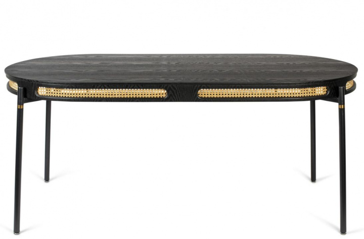 Stół \'Don\'t Stop the Webbing\' 180x90cm - Czarny w grupie Meble / Stoły / Stół jadalny w Reforma (BM21006)