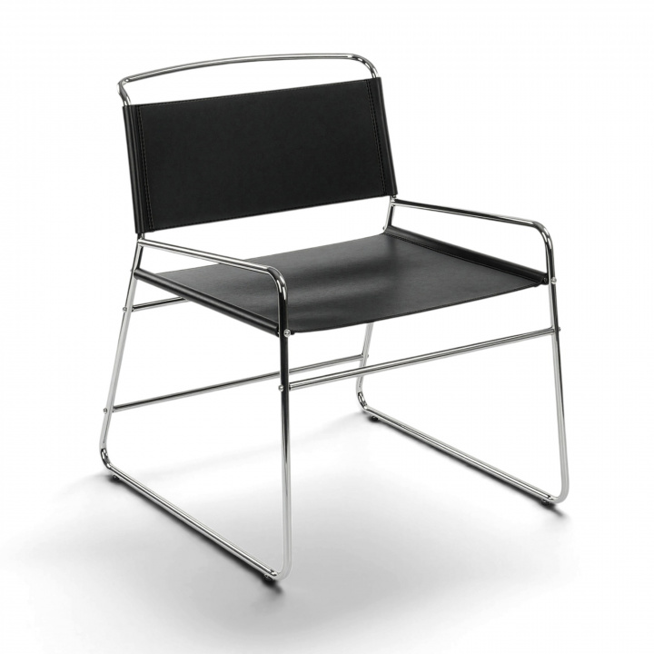 Krzesło \'Lucca\' - Czarny w grupie Meble / Meble do siedzenia / Krzesła w Reforma (BS-605A-Black)