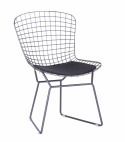 Krzesło \'Bertoia\' - Srebrny/Szary