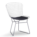 Krzesło \'Bertoia\' - Srebrny/Szary