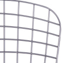 Krzesło \'Bertoia\' - Srebrny/Szary