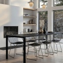 Krzesło \'Bertoia\' - Srebrny/Szary
