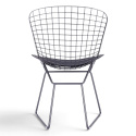 Krzesło \'Bertoia\' - Srebrny/Szary