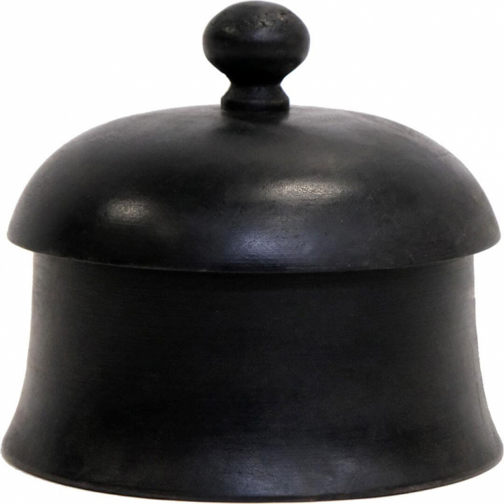 Piękne czarne drewniane etui \'Ozzi\' L - Drewno w grupie Meble / Półki i przechowywanie / Małe przechowywanie w Reforma (D16455)