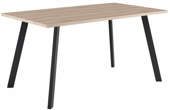 Stół jadalny \'Klassisk\' 140x80cm - Czarny/Dąb w grupie Meble / Stoły / Stół jadalny w Reforma (DA-163)