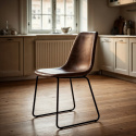 Krzesło \'Retro\' - Brązowy