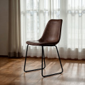 Krzesło \'Retro\' - Brązowy