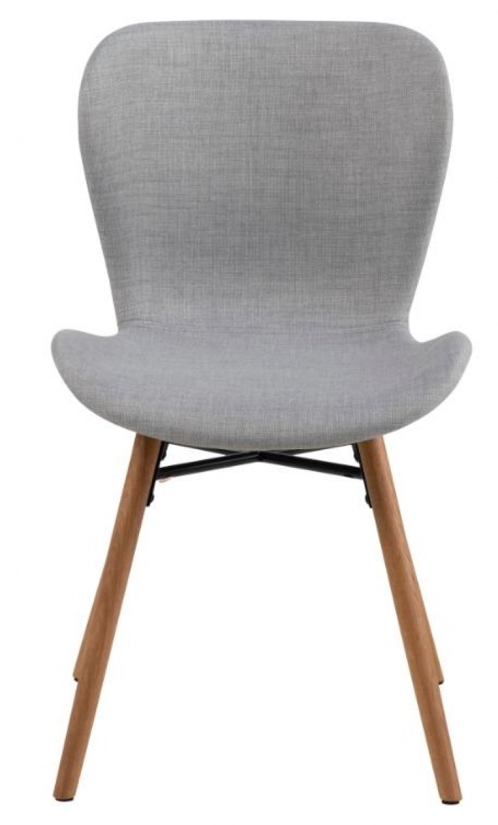 Krzesło \'Böda\' - Szary/Naturalny w grupie Meble / Meble do siedzenia / Krzesła w Reforma (H000018250)