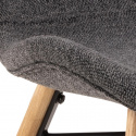 Krzesło \'Böda\' - Naturalne/Ciemnoszare