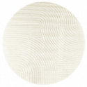 Dywan okrągły \'Devon\' - Kremowy