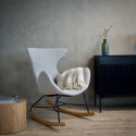 Fotel bujany \'Gaia\' - Szary