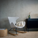 Fotel bujany \'Gaia\' - Szary