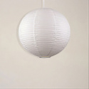 Lampa ryżowa \'Lycka\' - Biała 40cm
